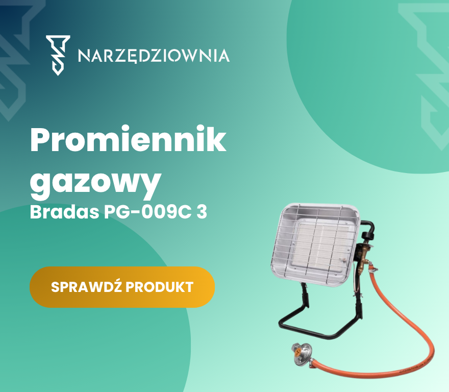 Promiennik gazowy Bradas PG-009C